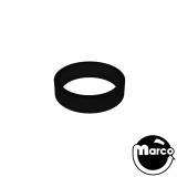 Flipper Rubber-Super-Bands flipper mini 0.25 x .91 ID inch band black gloss