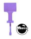 Target face modular rectangle purple
