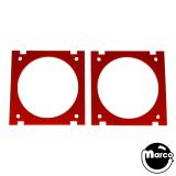 Interactive Speaker Trim Acrylic Set (Stern) RED
