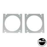 Interactive Speaker Trim Acrylic Set (Stern) WHITE