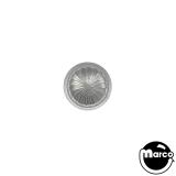 Lamp Covers / Domes / Inserts-Insert - round 1 inch clear starburst