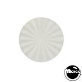 Insert - round 2-3/4 inch opaque white starburst