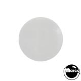 -Insert - round 2-3/4 inch opaque white plain