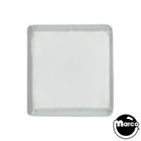 Lamp Covers / Domes / Inserts-Insert - rectangle 1-1/8 x 1/4 inch clear plain