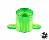 Lamp Covers / Domes / Inserts-Dome - green flourescent with tabs