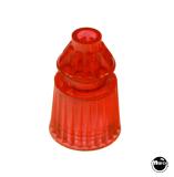 Posts/ Spacers/Standoffs - Plastic-Post - 1-1/16 inch orange fluorescent star