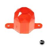 -Dome - Red octagonal lamp