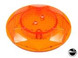 Pop bumper cap - orange w/holes