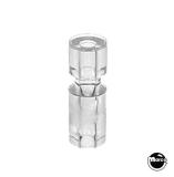 Posts/ Spacers/Standoffs - Plastic-Post narrow 1-1/16 inch clear plastic