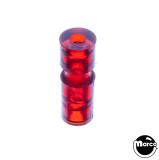 Posts/ Spacers/Standoffs - Plastic-Post narrow 1-1/16 inch red plastic