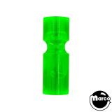 Posts/ Spacers/Standoffs - Plastic-Post narrow 1-1/16 inch  fluorescent green plastic