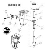 Complete Assemblies-VUK Up-post assembly Stern