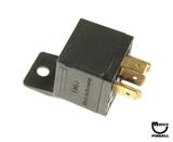 Relays - enclosed-Relay - black auto style 5 term 20/30A