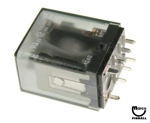 5580-09555-01 - Plastic cube style, circuit board mounted DPDT 