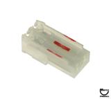 Connectors-Connector - IDC red 2r mt end 22/156