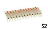 Connectors-Connector - IDC green 13 position