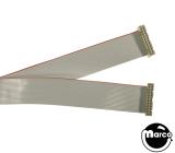 Cables / Ribbon Cables / Cords-Ribbon Cable - 20 pin 12 inch USE 5795-10703-12