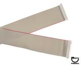 Cables / Ribbon Cables / Cords-Ribbon Cable - 34 pin 20 inch