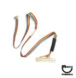 -Ribbon Cable - 10 pin 24" w/ molex plug