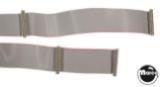 -Ribbon Cable - 34 pin 23.5 inch 4 connector