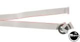 Cables / Ribbon Cables / Cords-Ribbon Cable - 14 pin 44 inch with ferrite bead