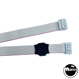Cables / Ribbon Cables / Cords-Ribbon Cable - 14 pin 32 in w/ferrite bead