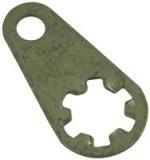 Solder lug #8 flat