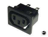 Electrical-Service outlet snap-in three prong WPC s