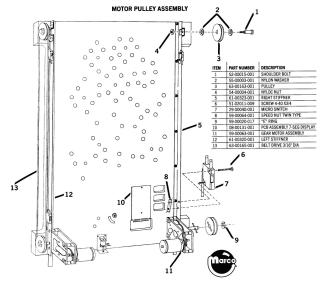 59-00063-001 - ICE COLD BEER / ZEKE'S PEAK (Taito) Gear motor
