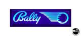 -Bally logo backbox Pinball topper WPC