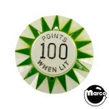 The Pinball Scientist-Pop Bumper Cap Nightlight - 100 Points - green star