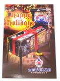 Novelties & Gifts-Postcard - American Pinball HOUDINI Happy Holdays