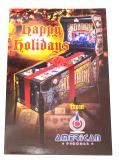 -Postcard - American Pinball HOUDINI Happy Holdays