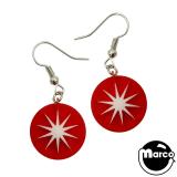 Novelties & Gifts-Pinball star rollover earrings