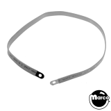 -Ground strap - insulated 25 inch