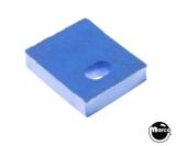 Pads-Rubber bumper pad blue 1 x 1-1/8