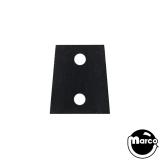 Pads-Rubber bumper - black 3/4 x 1-1/16 inch
