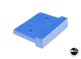 -Rubber bumper pad blue 3/4 wide x 1 high x 1/8 inch 