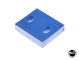 Pads-Rubber bumper pad blue 1 x 1.1 inch