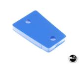 -Rubber blue rail bumper