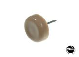 Cabinet Hardware / Fasteners-Furniture glide 3/4 inch diameter tan