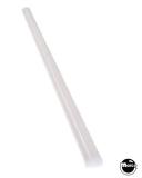 -Plastic rod 7/16" diameter x 12" long