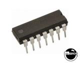 Integrated Circuits-IC - 14 pin DIP inverter hex open output