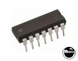 Integrated Circuits-IC - 14 pin DIP quad 2 input pos Schmitt trigger