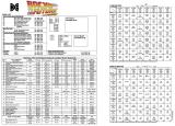 Score / Instruction Cards-BACK TO THE FUTURE (DE) Backbox tech chart