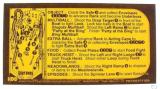 SOPRANOS (Stern) Card Instructions
