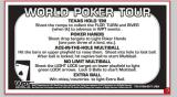 WORLD POKER TOUR (Stern) Score cards