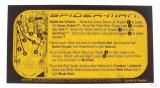 SPIDERMAN (Stern) Card Instruction