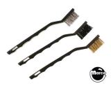 -Cleaning wire brushes - 3 pc. set