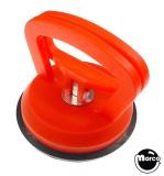 Suction cup glass handler tool - single